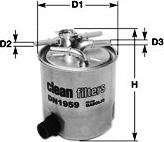 Clean Filters DN1960 - Kütusefilter epood.avsk.ee