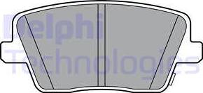 Delphi LP3404 - Piduriklotsi komplekt,ketaspidur epood.avsk.ee