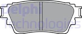 Delphi LP3408 - Piduriklotsi komplekt,ketaspidur epood.avsk.ee
