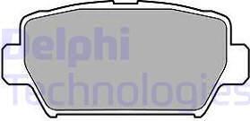 Delphi LP3433 - Piduriklotsi komplekt,ketaspidur epood.avsk.ee