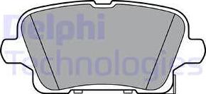 Delphi LP3373 - Piduriklotsi komplekt,ketaspidur epood.avsk.ee
