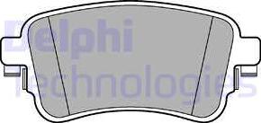 Delphi LP3261 - Piduriklotsi komplekt,ketaspidur epood.avsk.ee