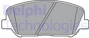 Delphi LP2477 - Piduriklotsi komplekt,ketaspidur epood.avsk.ee