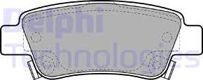 Delphi LP2047 - Piduriklotsi komplekt,ketaspidur epood.avsk.ee