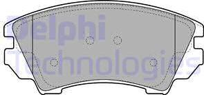 Delphi LP2081 - Piduriklotsi komplekt,ketaspidur epood.avsk.ee