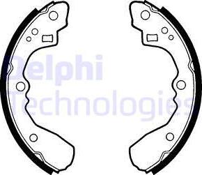 Delphi LS1326 - Piduriklotside komplekt epood.avsk.ee