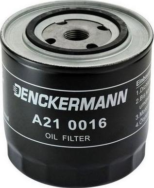 Denckermann A210016 - Õlifilter epood.avsk.ee