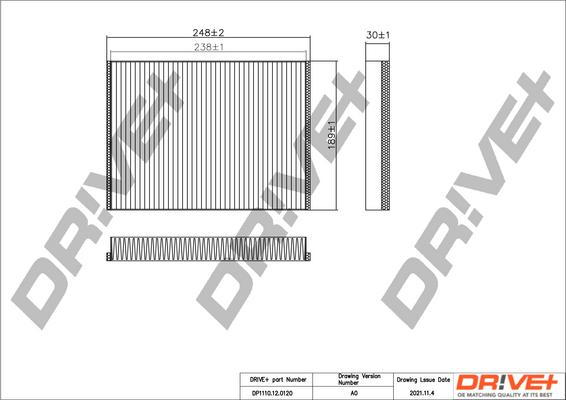 Dr!ve+ DP1110.12.0120 - Filter,salongiõhk epood.avsk.ee