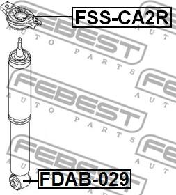 Febest FDAB-029 - Puks,amort epood.avsk.ee