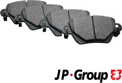 JP Group 1563700210 - Piduriklotsi komplekt,ketaspidur epood.avsk.ee