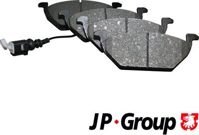 JP Group 1163601010 - Piduriklotsi komplekt,ketaspidur epood.avsk.ee