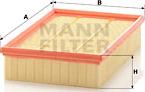 Mann-Filter C 28 100 - Õhufilter epood.avsk.ee