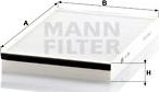 Mann-Filter CU 3054 - Filter,salongiõhk epood.avsk.ee