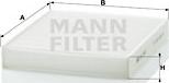 Mann-Filter CU 2440 - Filter,salongiõhk epood.avsk.ee