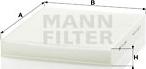 Mann-Filter CU 2545 - Filter,salongiõhk epood.avsk.ee