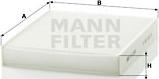 Mann-Filter CU 2559 - Filter,salongiõhk epood.avsk.ee