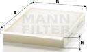 Mann-Filter CU 25 002 - Filter,salongiõhk epood.avsk.ee