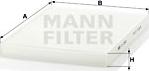 Mann-Filter CU 2882 - Filter,salongiõhk epood.avsk.ee