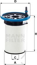 Mann-Filter PU 7005 - Kütusefilter epood.avsk.ee