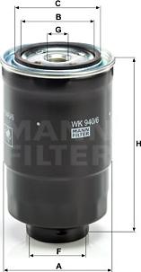 Mann-Filter WK 940/6 x - Kütusefilter epood.avsk.ee