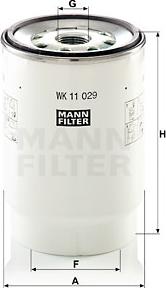 Mann-Filter WK 11 029 z - Kütusefilter epood.avsk.ee