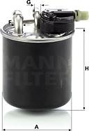 Mann-Filter WK 820/14 - Kütusefilter epood.avsk.ee