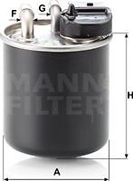 Mann-Filter WK 820/16 - Kütusefilter epood.avsk.ee