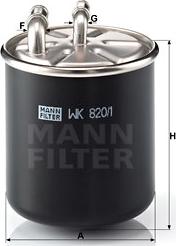 Mann-Filter WK 820/1 - Kütusefilter epood.avsk.ee