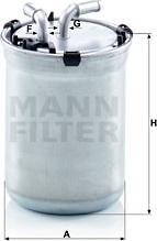 Mann-Filter WK 823/2 - Kütusefilter epood.avsk.ee