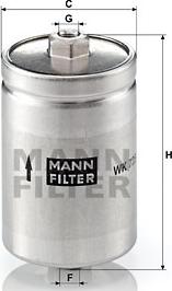 Mann-Filter WK 725 - Kütusefilter epood.avsk.ee