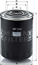 Mann-Filter WP 1144 - Õlifilter epood.avsk.ee