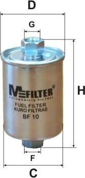 Mfilter BF 10 - Kütusefilter epood.avsk.ee