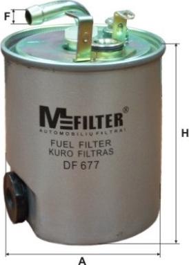 Mfilter DF 677 - Kütusefilter epood.avsk.ee