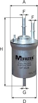 Mfilter DF3528 - Kütusefilter epood.avsk.ee