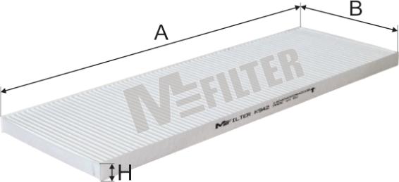Mfilter K 942 - Filter,salongiõhk epood.avsk.ee