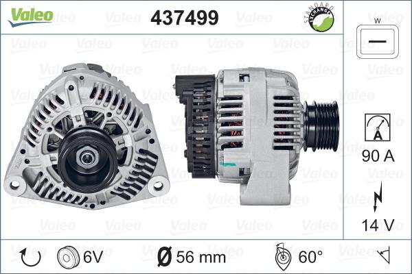 Valeo 437499 - Generaator epood.avsk.ee