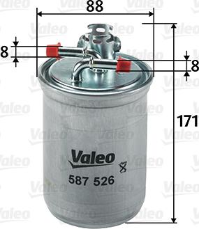 Valeo 587526 - Kütusefilter epood.avsk.ee