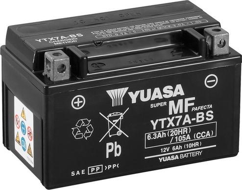 Yuasa YTX7A-BS - Käivitusaku epood.avsk.ee